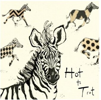 Hot to Trot Napkin Set 33 x 33 cm