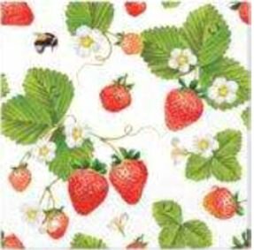 Strawberries with Bees