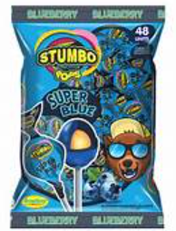 Stumbo Pops - Super Blue Blueberry