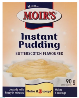Moir&#039;s Instant Pudding - Butterscotch Flavour