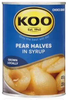 Koo Pear Halves in Syrup
