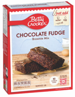 Betty Crocker Chocolate Fudge Brownie Mix - (UK)