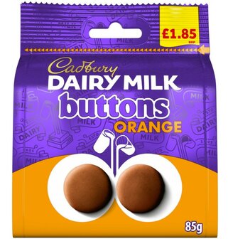 Cadbury Dairy Milk Orange Buttons - (UK)