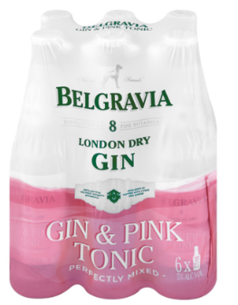 Belgravia Gin &amp; Pink Tonic