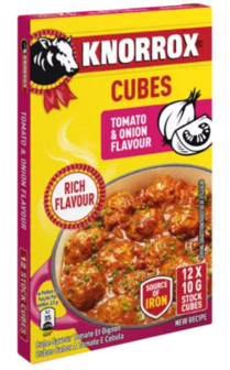 Knorrox Tomato &amp; Onion Stock Cubes