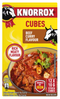Knorrox Beef Curry Stock Cubes