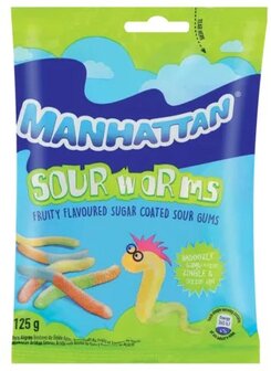Manhattan Sour Worms