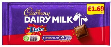 Cadbury Dairy Milk Daim - (UK)