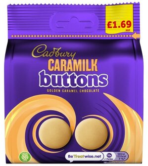 Cadbury Dairy Milk Caramilk Buttons - (UK)