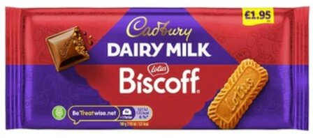Cadbury Dairy Milk Lotus Biscoff - (UK)