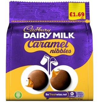 Cadbury Caramel Nibbles - (UK)
