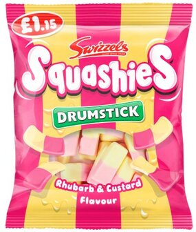 Swizzels Squashies Rhubarb &amp; Custard - (UK)