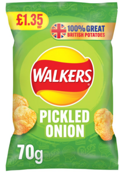 Walkers Pickled Onion Flavour- (UK)