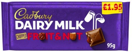Cadbury Dairy Milk Fruit &amp; Nut Chopped - (UK)