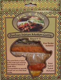 Taste of Africa - Durban Indian Mutton Curry - Xmas Special