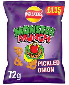 Walkers Monster Munch Pickled Onions - (UK)