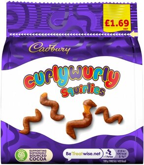 Cadbury Curlywurly Squirlies - (UK)