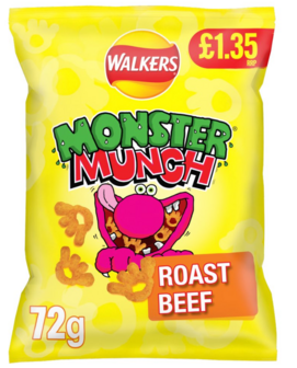 Walkers Monster Munch Roast Beef - (UK)