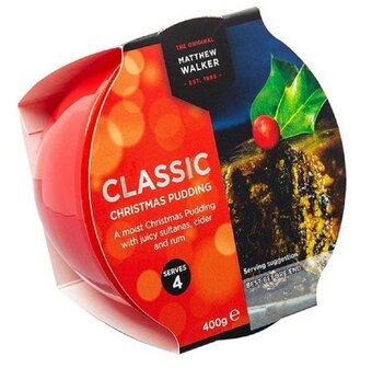 Matthew Walker Classic Christmas Pudding - (UK)
