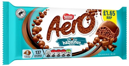 Nestl&eacute; Aero Choco Hazelnut - (UK)