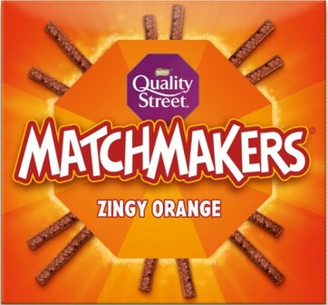 Nestl&eacute; Quality Street Matchmakers Zingy Orange - (UK)