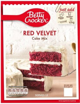 Betty Crocker Red Velvet Cake Mix - (UK)