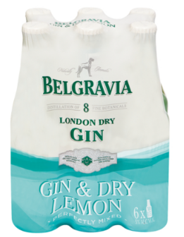 Belgravia Gin &amp; Dry Lemon - Store Exclusive