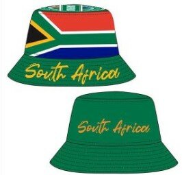 Hat reversible Bucket SA Flag