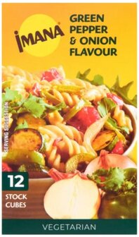Imana Green Pepper &amp; Onion Stock Cubes