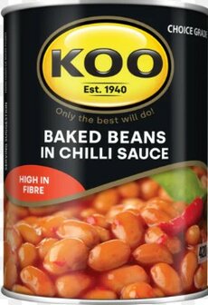 Koo Baked Beans in Chilli Sauce