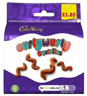 Cadbury Curlywurly Squirlies - (UK)