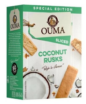 Ouma Coconut Sliced Rusks