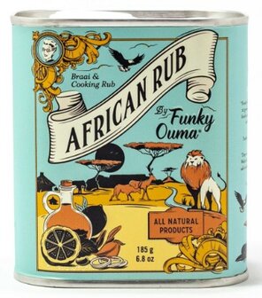 Funky Ouma African Rub Tin