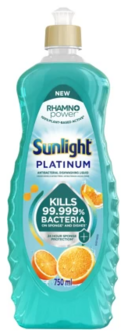 Sunlight Platinum Antibacterial Dishwashing Liquid