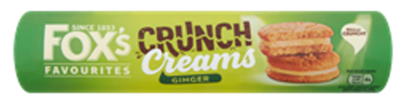 Fox's Crunch Creams Ginger  - (UK)