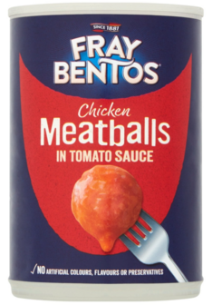 Fray Bentos Chicken Meatballs In Tomato Sauce - (UK)
