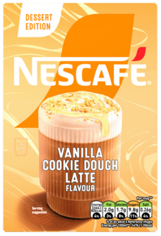 Nescaf&eacute; Vanilla Cookie Dough Latte - (UK)