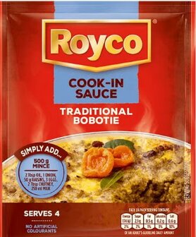 Royco Traditional Bobotie Cook-in-Sauce