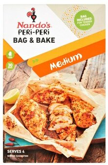Nando's Peri-Peri Bag &amp; Bake Medium - (UK)