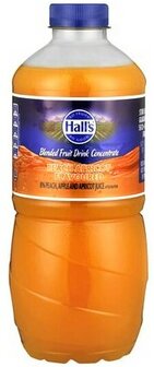 Hall's Peach Apricot Concentrate - Limited 4 per order