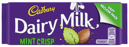 Cadbury Dairy Milk Mint Crisp - (IE)