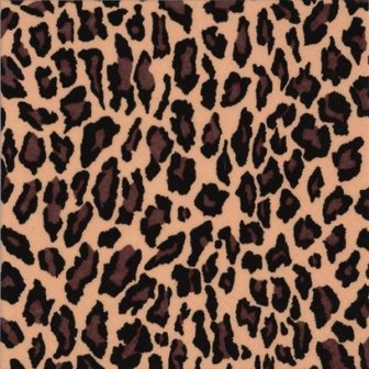 Leopard Pattern Napkin Set 33 x 33 cm