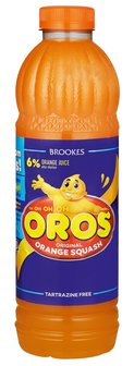 Brookes Oros Orange Squash - Limited 6 per order