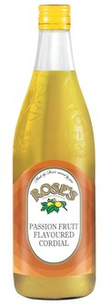 Rose&#039;s Passion Fruit Cordial - Limited 4 per order