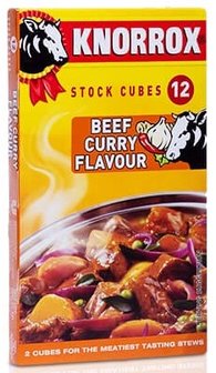 Knorrox Beef Curry Stock Cubes