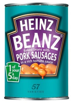 Heinz Beanz with Pork Sausages - (UK)