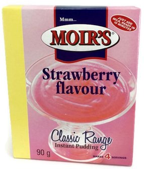 Moir&#039;s Instant Pudding - Strawberry Flavour