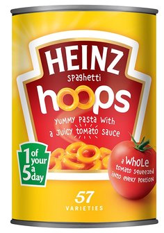 Heinz Hoops in tomato sauce - (UK)
