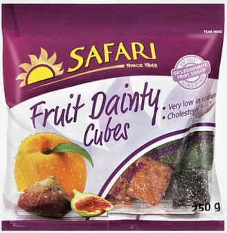 Safari Fruit Dainty Cubes