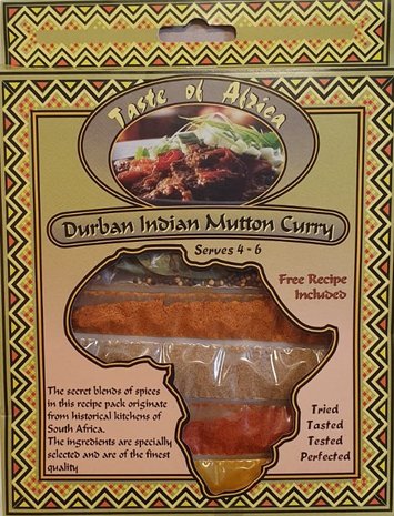 Taste of Africa - Durban Indian Mutton Curry